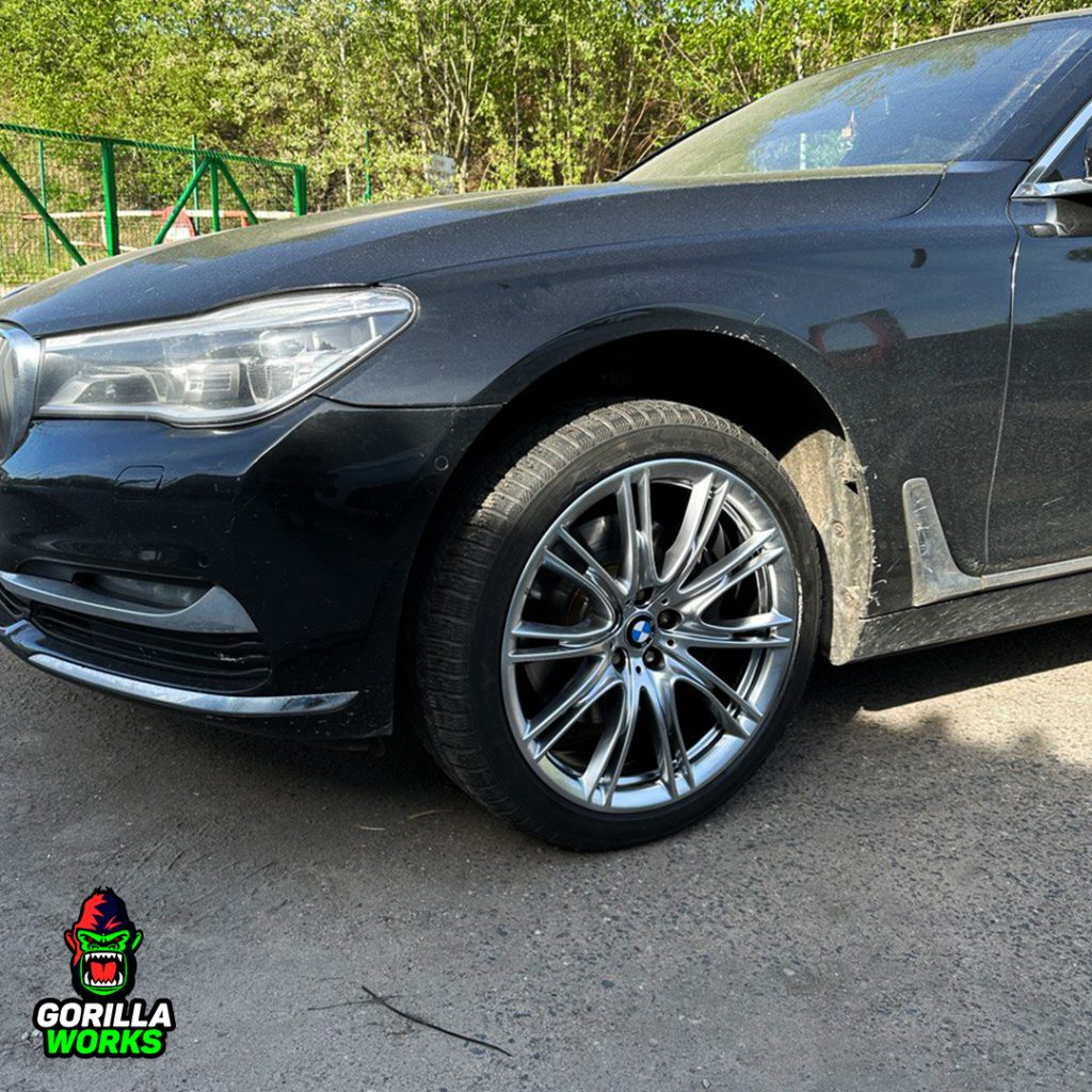 Покраска дисков БМВ 7